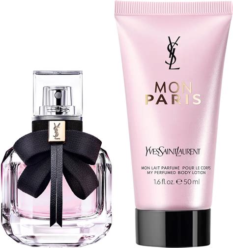 ysl mon paris gift set with lotion|mon Paris perfume gift sets.